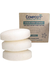 Konjac Baby/Infant Bath Sponges x 3 (Composty)