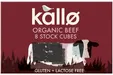 Organic Beef Stock Cubes 88g (Kallo)