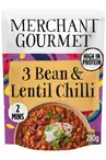 3-Bean & Lentil Chilli 280g (Merchant Gourmet)