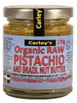Organic Raw Pistachio & Brazil Nut Butter 170g (Carley's)