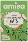 Organic Gluten Free Porridge with Apple & Cinnamon 300g (Amisa)