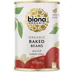 Organic Baked Beans in Tomato Sauce 400g (Biona)