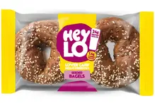 Bakery Fresh Seeded Low Carb Bagels 2 x 75g (Heylo)