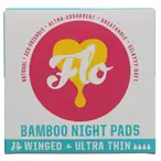 Organic Bamboo Night Pads 14 (Here We Flo)