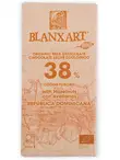 Dominican Republic Milk Chocolate with Hazelnuts, 38% Cocoa, Organic, 150g (Blanxart)