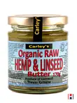 Organic Raw Hemp & Linseed Butter 170g (Carley's)