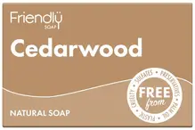 Cedarwood Soap 95g (Friendly Soap)