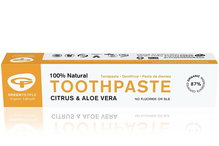 Citrus & Aloe Vera Fluoride-Free Toothpaste, Organic  50ml (Green People)