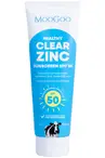 Clear Zinc Sunscreen SPF 50 120g (Moogoo)