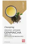 Organic Japanese Genmaicha 20 Tea Sachets (Clearspring)