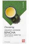 Organic Japanese Sencha Green Tea - 20 Tea Sachets (Clearspring)