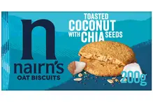 Coconut & Chia Oat Biscuits 200g (Nairn's)