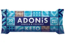 Coconut Vanilla Keto Bar 35g (Adonis)