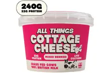 Cottage Cheese Mixed Berries 240g (All Things)