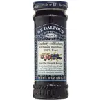 Cranberry & Blueberry Fruit Spread 284g (St Dalfour)