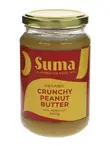 Organic Crunchy Peanut Butter with Salt 340g (Suma)