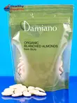 Organic Raw Blanched Sicilian Almonds 100g (Damiano)