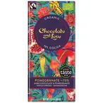 Dark Chocolate with Pomegranate 70% 80g (Chocolate and Love)