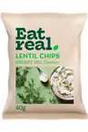 Lentil Chips Creamy Dill 40g (Eat Real)