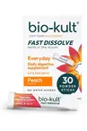 Everyday Fast Dissolve Powder Peach x 30 Sticks (Bio-Kult)