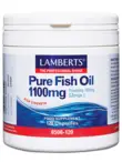Pure Fish Oil 1100mg, 120 Capsules (Lamberts)