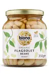 Organic Flageolet Beans 350g (Biona)