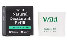 Men's Fresh Cotton & Sea Salt Refill 40g (Wild)