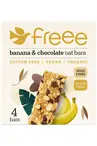 Organic Gluten Free Banana & Chocolate Oat Bars 4 x 35g (Freee by Doves Farm)