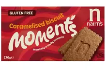 Gluten Free Caramelised Biscuit Moments 170g (Nairn's)