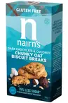 Gluten Free Dark Chocolate & Coconut Chunky Biscuit Breaks 160g (Nairn's)