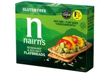 Gluten Free Rosemary Sea Salt Flatbreads 150g (Nairn's)