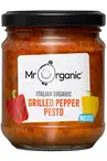 Organic Grilled Pepper Pesto 190g (Mr Organic)