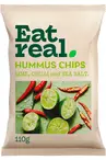 Hummus Chips Chilli Lime & Sea Salt 110g (Eat Real)