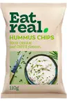 Hummus Chips Sour Cream & Chives 110g (Eat Real)