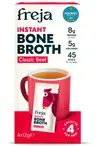Instant Bone Broth Beef 4 x 12g Sachets (Freja)