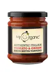 Organic Italian Tomato and Red Onion Bruschetta Topping 200g (Mr Organic)