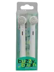 Buzzy Brush Replacement Heads for Electric Toothbrush - 2 Pack (Jack N Jill)