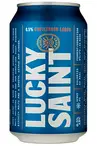 Superior Unfiltered Alcohol Free Lager Can 330ml (Lucky Saint)