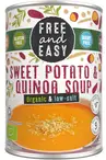 Organic Low Salt Sweet Potato & Quinoa Soup 400g (Free & Easy)