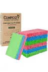 Magic 'Pop-Up' Sponges x 6 (Composty)