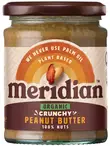 Organic Crunchy Peanut Butter 280g (Meridian)