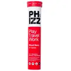 Mixed Berry 3-in-1 20 Tablets (Phizz)