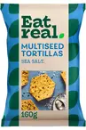 Multiseed Tortilla Sea Salt Chips 160g (Eat Real)