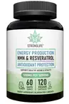NMN & Resveratrol x 120 Capsules (Stronglife)
