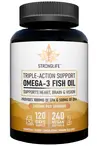 Omega 3 Fish Oil x 240 Softgels (Stronglife)
