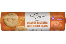 Organic Orange Biscuits 250g (Mr Organic)