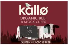 Organic Beef Stock Cubes 88g (Kallo)