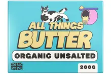 Organic British Unsalted Butter 200g (All Things)
