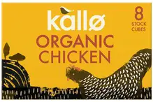 Organic Chicken Stock Cubes 88g (Kallo)