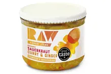 Organic Curry & Ginger Sauerkraut 410g (Raw Vibrant Living)